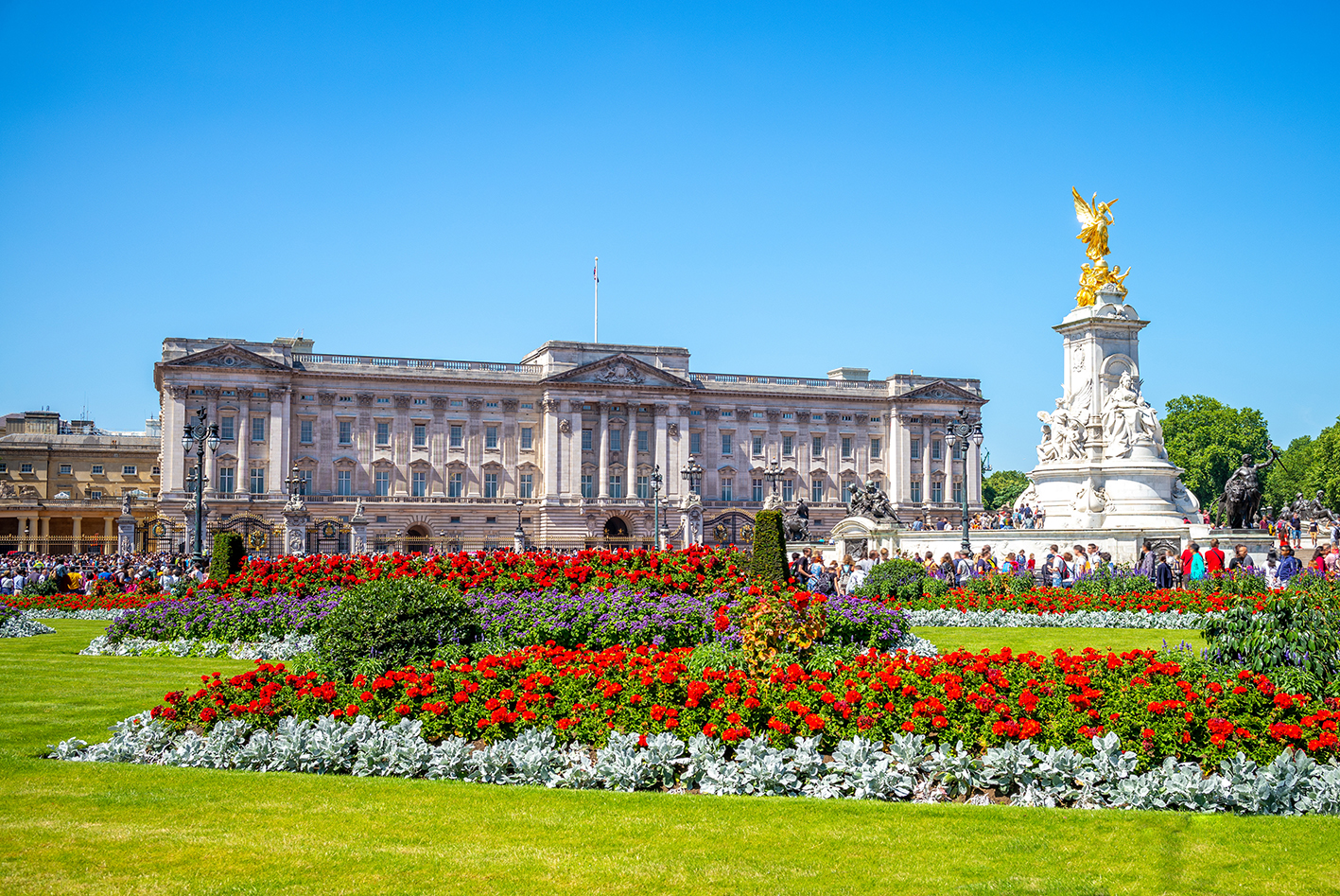 Kraljevska palača Buckingham palace, putovanje u London